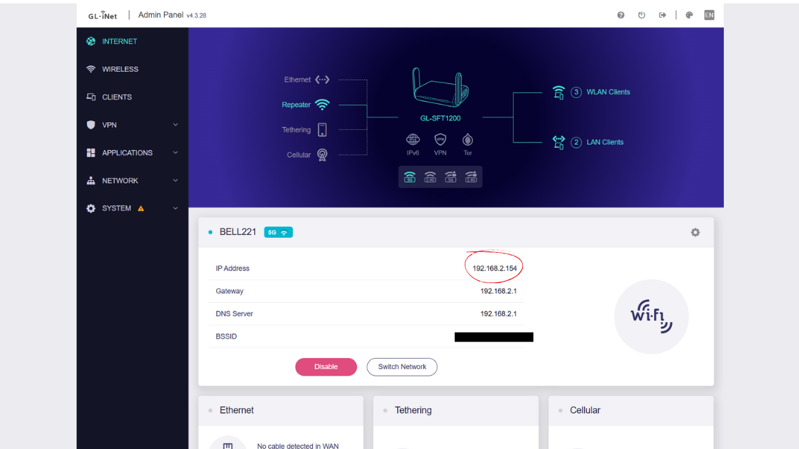 Router IP